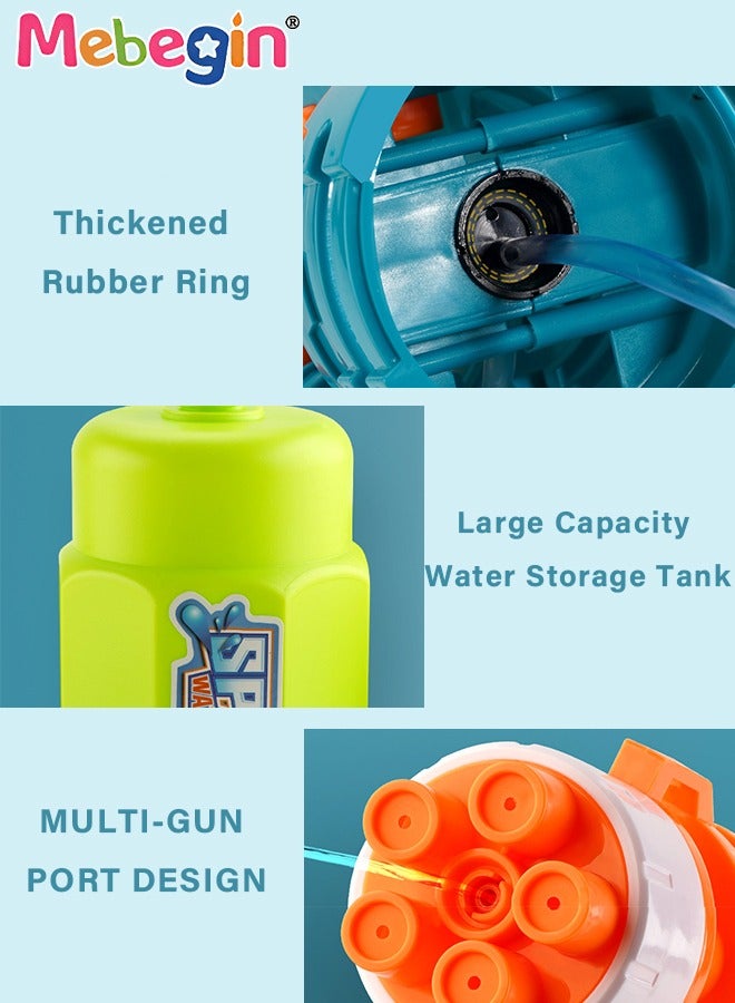 MEBEGIN Pull-out Water Syringe, Hydraulic Giant with Large Capacity Battery, 380ml Capacity Water Blasters with Long Range, Toy Water Syringe for Kids & Adults Suit Outdoor Beach Pool Activity - Image 5